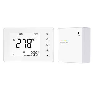 Thermostat intelligent Wifi Comfurter TP708RFW programmable, chauffage domestique numérique moderne pour chaudière à <span class=keywords><strong>gaz</strong></span>, <span class=keywords><strong>radiateur</strong></span> 230v pour salon - Product Image 1