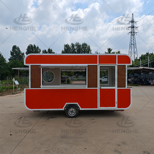 Remolque de Comida de Alta Resistencia con 4 Ruedas y Sistema de Frenos para Remolcar con Coche o SUV, Apto para Negocios de Catering Móvil - Product Image 6