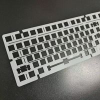 Clavier mécanique personnalisé en acier inoxydable et aluminium usiné CNC, coloré, avec finition anodisée, certifié ISO9001