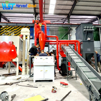Machine professionnelle de recyclage de CPU de rebut, ligne de recyclage de PCB, 300-500 kg/h, machine de recyclage de cartes mères d'ordinateur