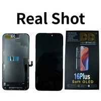 Écran tactile OLED souple DD pour téléphone portable, module de remplacement d'écran de 6,7 pouces, noir