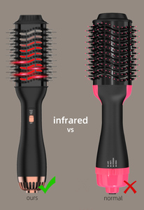 Sèche-cheveux volumateur best-seller, brosse à air chaud infrarouge, sèche-cheveux ionique - Product Image 5