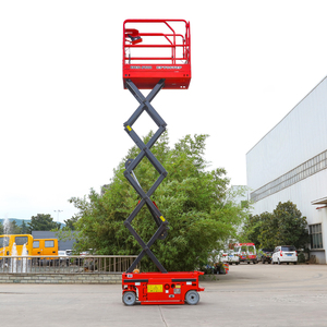 Plataforma Elevatória Tesoura Elétrica Hidráulica Pequena Barata para Venda – Uso em Trabalho Aéreo - Product Image 3