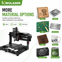 Reliable 3020 Plus CNC Wood Router 300x200mm Candle Control Laser Engraver Compatible Laser Engraving Machine Upgrade Ready