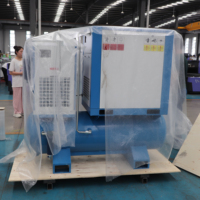 Compresseur d'air à vis haute pression 16 bars 20 bars 20 kW 15 kW 20 CV tout-en-un pour machine de découpe laser