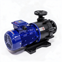 Pompa Sentrifugal Horizontal Magnetic Drive K Dnny 1.5kW KDM-J16H GFRPP/CFR ETFE Plastik 220V/380V Laju Alir 160 L/mnt