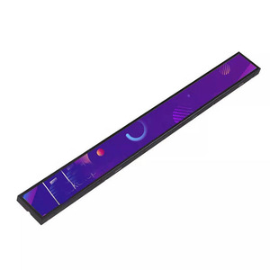 Supermarkets use digital advertising <b>shelves</b> edge ultra-wide LCD stretched bar display touch display - Product Image 1