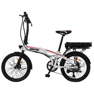 <span class=keywords><strong>Vélo</strong></span> électrique pliable en alliage d'aluminium avec batterie Li-ion 250W, frein à disque, moteur de moyeu arrière 48V, <span class=keywords><strong>vélo</strong></span> de ville - Product Image 5