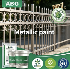 <span class=keywords><strong>Peinture</strong></span> antirouille à base d'eau en polyuréthane argenté métallisé avec garantie de 20 ans pour la protection des équipements industriels - Product Image 1