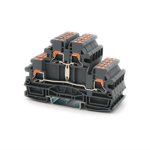 Huntec CHIKU RPI 4 Spring Cage Terminal <strong>Block</strong> - Product Image 6