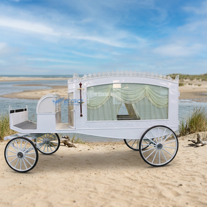 Direct usine : Remorque-cercueil funéraire, Chariot funéraire, Carrosse funéraire, Véhicule de transport de cercueil personnalisé - Product Image 1