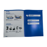 Brochures d'entreprise de luxe personnalisées, imprimées en offset, dépliants en carton, livrets, laminés sur film, sur mesure