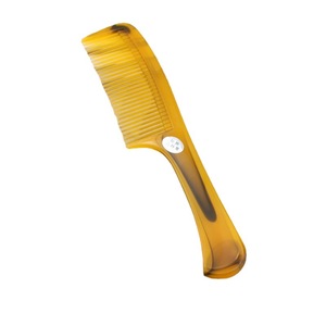 Peigne à cheveux en plastique antistatique épaissi, grande taille, couleur unie, pour usage quotidien - Product Image 5