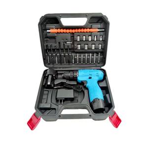 <span class=keywords><strong>Kit</strong></span> de herramientas profesionales prácticas para el hogar 12V <span class=keywords><strong>electricista</strong></span> taladro controlador inalámbrico herramienta básica Set9 - Product Image 1