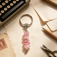 Porte-clés inspirant et sentimental pour maman, thème amour doux, breloque perlée, pendentif pour sac quotidien, cadeau attentionné