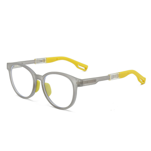 Lunettes J205 Finewell pour enfants, anti-lumière bleue, ovales, monture intégrale en TR90, pour garçons et filles de 6 à 12 ans, utilisation avec prescription, rose - Product Image 6