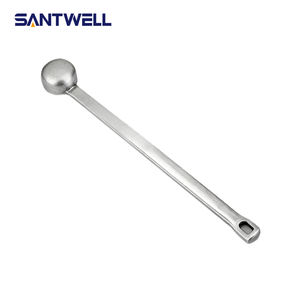 Truelle à briques en acier inoxydable épaissi |   Outil de maçonnerie monobloc pour la pose de briques et de carreaux - Product Image 4