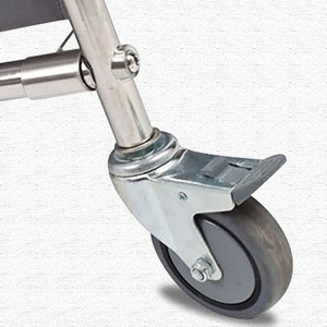 Carrello Pieghevole in Metallo di Alta Qualità per Biancheria, per Hotel, Ospedali, Camere degli Ospiti e Lavanderie - Product Image 6