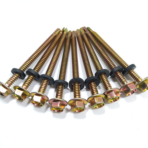 Giá rẻ giá #12*55 Mét Tex Vít <span class=keywords><strong>Hex</strong></span> mặt bích đầu tự khoan vít - Product Image 1