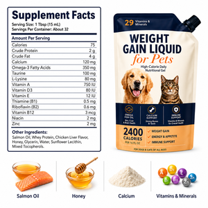 Gel Energético Líquido de Alta Calidad Calórica para Perros y Gatos, 16oz, Rico en Nutrientes, Complemento Alimenticio con Aceite de Salmón y Proteína de Suero - Product Image 6