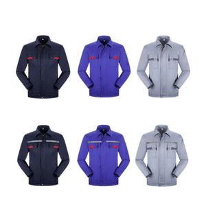 Traje de trabajo antiestático de manga larga, ropa protectora unisex para primavera y otoño, para taller de plantas de energía, gasolinera - Product Image 5