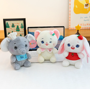 Xinhui Wholesale Glutton Zoo Series Desk Buddies Peluche, Simpatico Cane di Peluche, Bambola Compagna da Scrivania, Giocattolo Gatto, Regalo di Compleanno per Bambini - Product Image 6