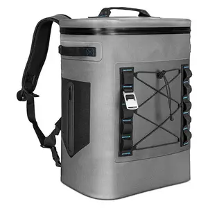 Fabrika fiyat 20L soğutucu sırt çantası su geçirmez yalıtımlı yumuşak taraflı soğutucu çanta kamp yürüyüş plaj avcılık için