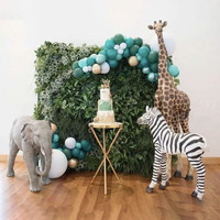 Décoration de ballon en forme d'animal de safari, ballon à air chaud en résine, accessoires pour événements, vente