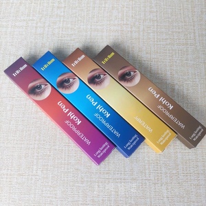 กล่องบรรจุภัณฑ์สีพื้นแบบกำหนดเองสำหรับอายไลเนอร์ ลิปสติก ลิปบาล์ม มาสคาร่า เครื่องสำอางขายส่ง - Product Image 5