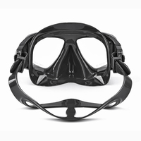 Masque de plongée Aloma avec lentilles de prescription, faible volume, en silicone, anti-buée, verre trempé, pour adultes, natation et plongée sous-marine