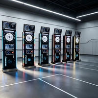 Machine à fléchettes électronique professionnelle en fer pour adultes, à monnayeur, pour intérieur, certifiée CE, modèle personnalisable X-5