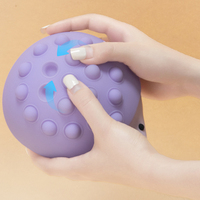 Lampe de nuit LED en silicone en forme d'ormeau, rechargeable par USB, portable, tactile, lampe de chevet, décoration de chambre d'enfant, cadeau d'anniversaire pour enfants