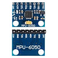 Module accéléromètre et gyroscope 6 axes 6DOF, neuf avec code et schémas, module GY-521 MPU-6050, déclencheur interne