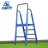 Chaise d'arbitre de volleyball en acier mobile de haute qualité Chaise d'arbitre sur roues