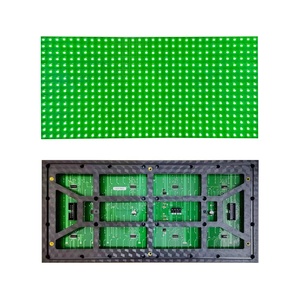 HUB de módulo de pantalla <span class=keywords><strong>LED</strong></span> P10 verde único para exteriores <span class=keywords><strong>12</strong></span> con 320*160mm - Product Image 1