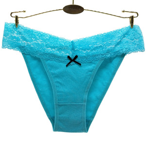 All'ingrosso a buon mercato prezzo tinta unita Bikini donna pizzo mutandine di cotone da donna mutandine <span class=keywords><strong>pantaloni</strong></span> - Product Image 6