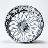 Jantes en alliage forgé personnalisées SL 22x12 24x14 26x14 26x16 28X16 8x165.1 6x139.7 8x170 8x180 Polies à rebord profond pour Ford F150
