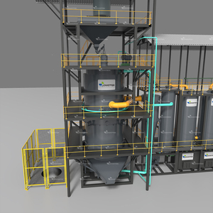 Grüner Kohlenstoffarmer Kohlevergasungs-Generator mit Hochkompaktem Design, CE-Zertifiziert, Kompatibel mit Langflammen-Lignit - Product Image 4
