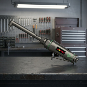 APLUS GLD-H35000-6 OEM Air Angle Drill 0.3HP 3500 RPM 30 Nm Torque Length 305.5mm 0.65kg Spindle <b>Thread</b> 1/4"-28 3 CFM Air - Product Image 2