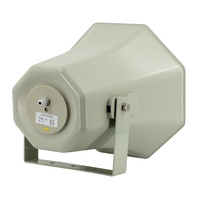 Altavoz de Bocina Impermeable IP66 de 80W y 100V/8Ω de Alta Calidad, Especialmente para Sistemas de Alarma Profesionales para Exteriores