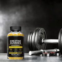 Marque privée Créatine Gummies Vente en gros Pré-entraînement Sport Nutrition Compléments Gummies Créatine Gummies