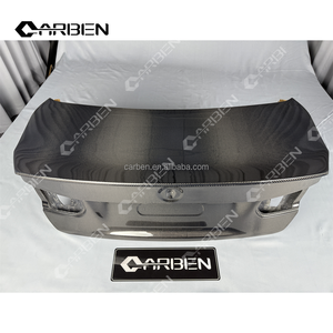 CARBEN per 3 serie F30/F35 325I/330I nuova alta qualità bullon in fibra di carbonio cofano del bagagliaio CSL Style Body Kit nero carbonio - Product Image 6
