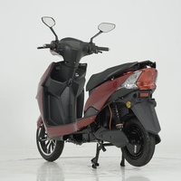 Moto électrique à deux roues haute vitesse 1000W à double éclairage pour adultes avec cadre en acier et moteur de moyeu arrière – Vente en gros usine