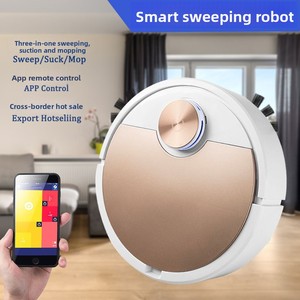Appareil électroménager ES300, aspirateur robot intelligent à moteur à brosse alimenté par USB, contrôlé par application, avec fonction de balayage des sols - Product Image 5
