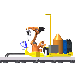 Rieles de suelo industriales estándar para ejes robóticos, resistentes a la corrosión, para operaciones de movimiento suave en estaciones industriales. - Product Image 2