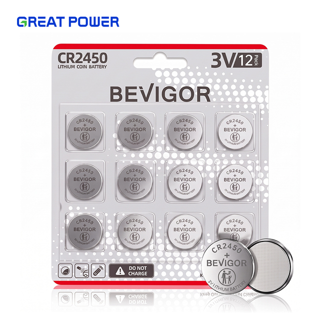 Long Life CR2032 Lithium Coin Cell 3V 210mAh Battery for Branded Watches Flashlight Power Tools Toys Home Appliances