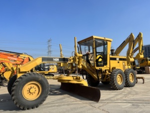 Используемый японский кошачий 140K 140h 140g 120H моторный грейдер дешевый 120h 12h 12g 14g 140g оригинальный Komat GD511 GD623 GD805 мотогрейдер - Product Image 3