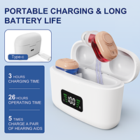 Nouvelle tendance en 2026, amplificateur auditif, appareil d'écoute, OTC, CIC, aides auditives numériques rechargeables