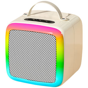 Altavoz Inalámbrico Portátil de Fábrica OEM con Luz RGB y Micrófono - Sonido HiFi BT 5.0, Tarjeta TF/USB/AUX, Radio FM para Exteriores - Product Image 1