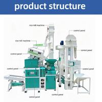 Machine de décorticage du riz intégrée à commande numérique pour usage commercial